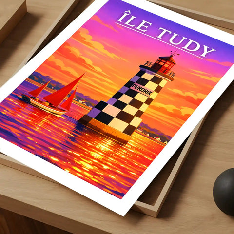 Affiche - Île Tudy