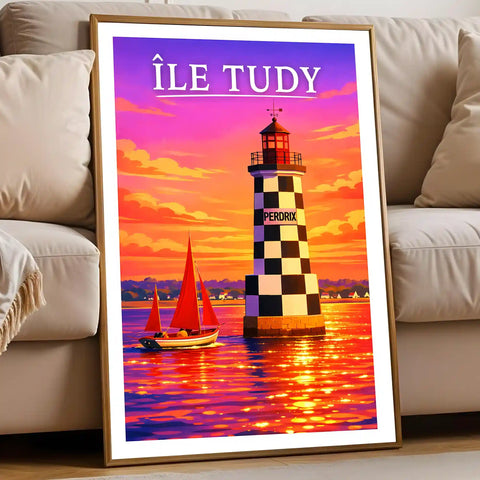 Affiche - Île Tudy