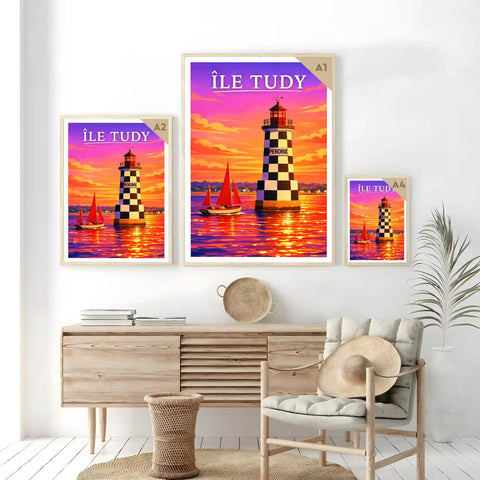 Affiche - Île Tudy