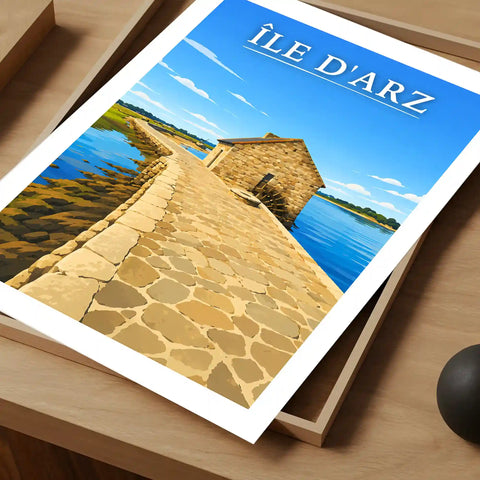 Affiche - Île d'Arz