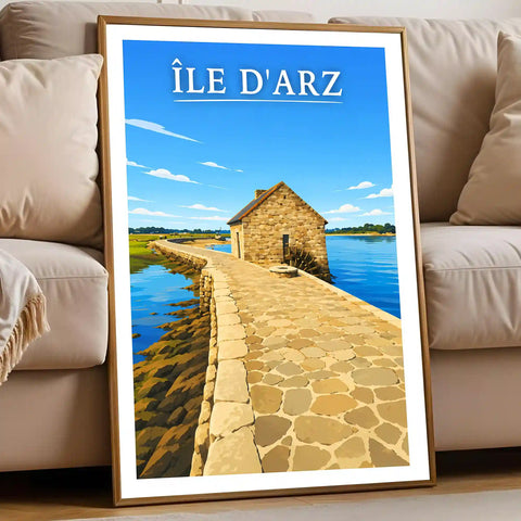 Affiche - Île d'Arz