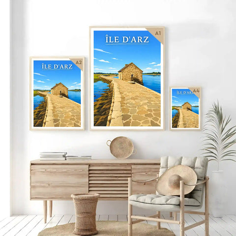 Affiche - Île d'Arz