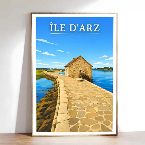 Affiche - Île d'Arz