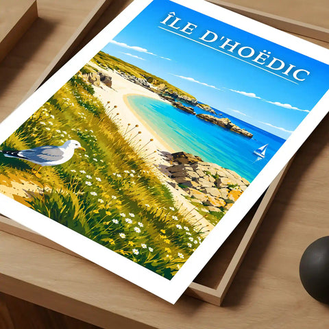 Affiche - Île d'Hoëdic