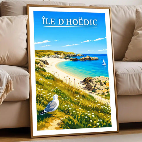 Affiche - Île d'Hoëdic