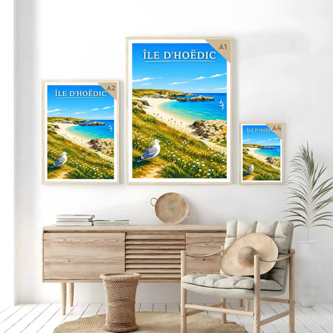 Affiche - Île d'Hoëdic
