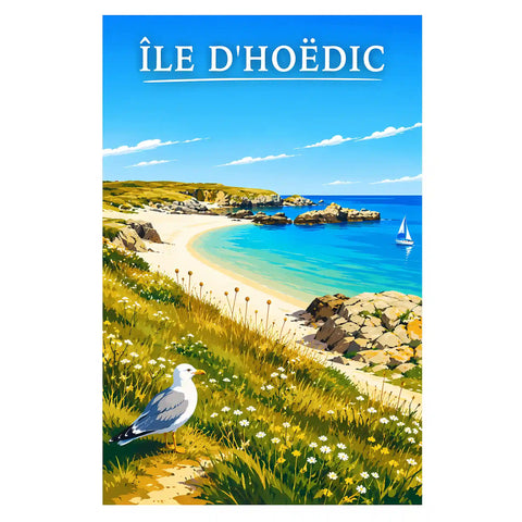 Affiche - Île d'Hoëdic