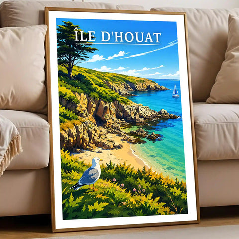 Affiche - Île d'Houat