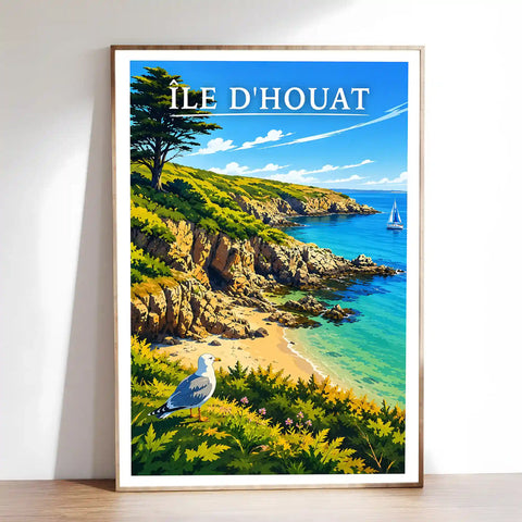 Affiche - Île d'Houat
