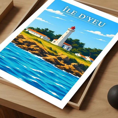 Affiche - Île d'Yeu