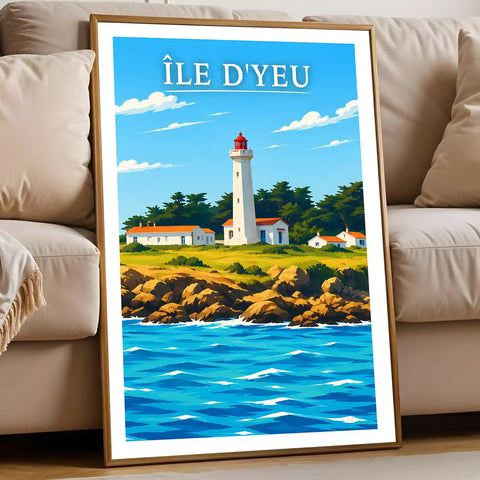 Affiche - Île d'Yeu