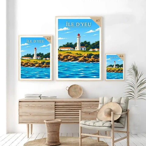 Affiche - Île d'Yeu