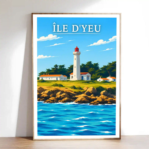 Affiche - Île d'Yeu
