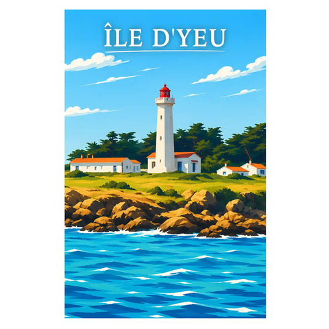 Affiche - Île d'Yeu