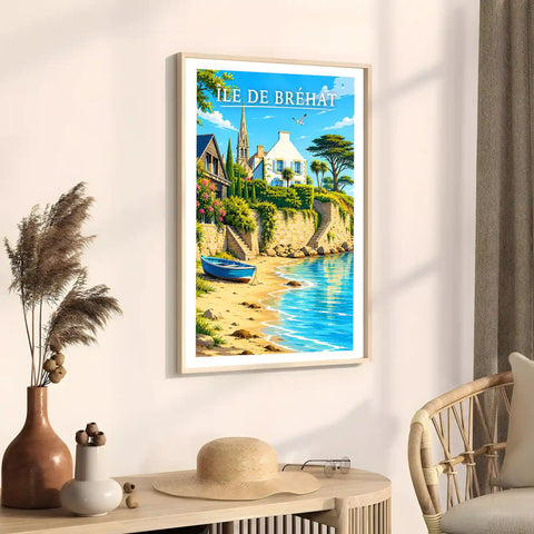 Affiche - Île de Bréhat