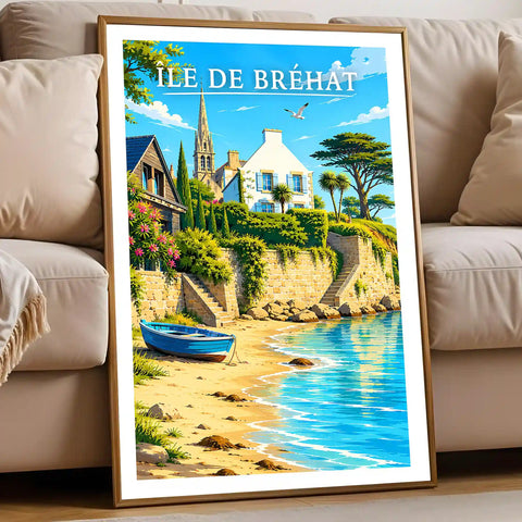Affiche - Île de Bréhat