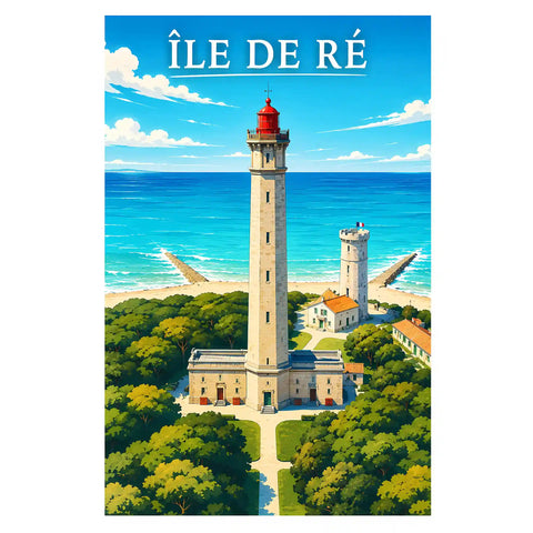 Affiche - Île de Ré