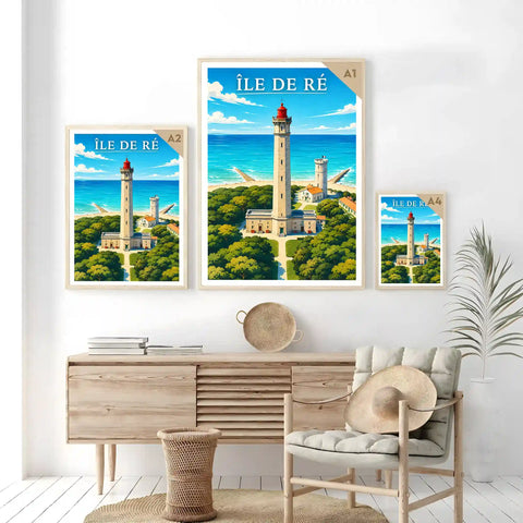 Affiche - Île de Ré