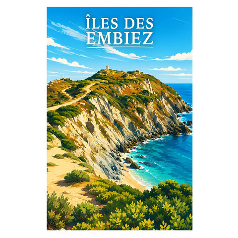 Affiche - Îles des Embiez