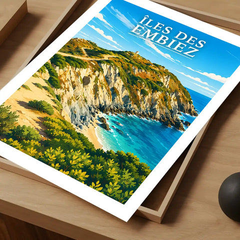 Affiche - Îles des Embiez