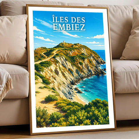 Affiche - Îles des Embiez