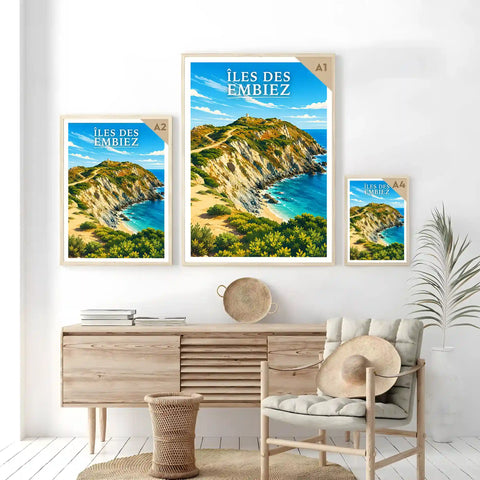 Affiche - Îles des Embiez