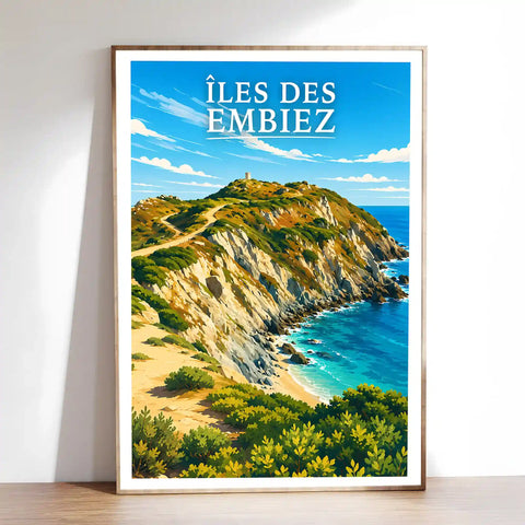 Affiche - Îles des Embiez