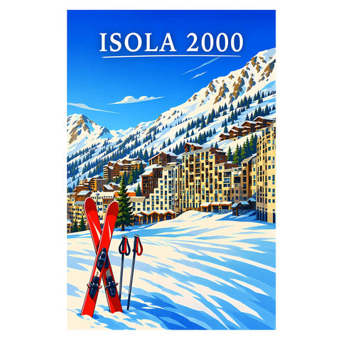 Affiche - Isola 2000