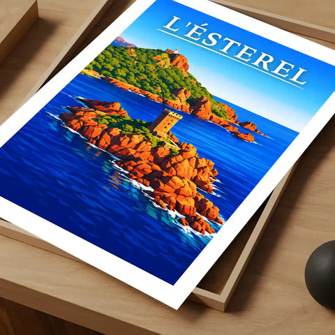 Affiche - l'Ésterel
