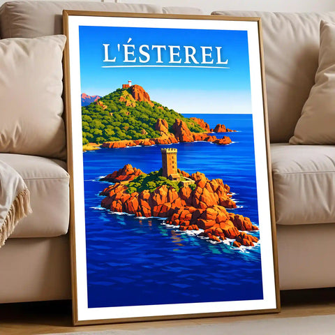 Affiche - l'Ésterel