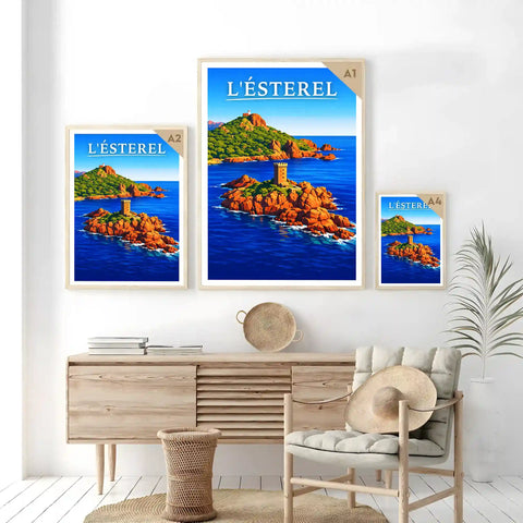 Affiche - l'Ésterel