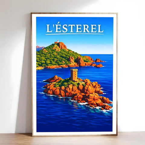 Affiche - l'Ésterel
