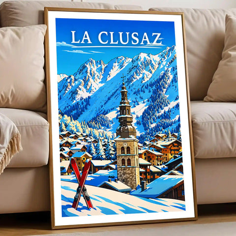 Affiche - La Clusaz