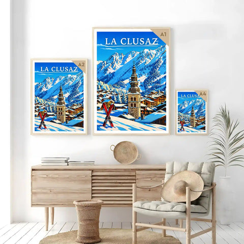 Affiche - La Clusaz