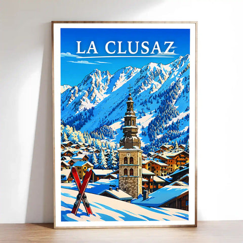 Affiche - La Clusaz