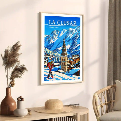 Affiche - La Clusaz