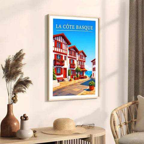 Affiche - La Côte Basque