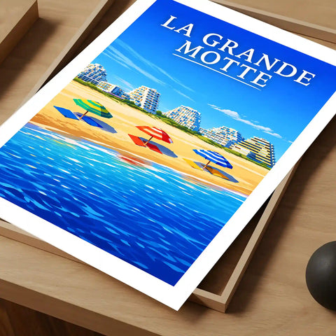 Affiche - La Grande-Motte