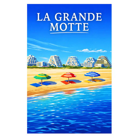 Affiche - La Grande-Motte