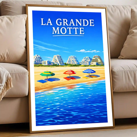 Affiche - La Grande-Motte