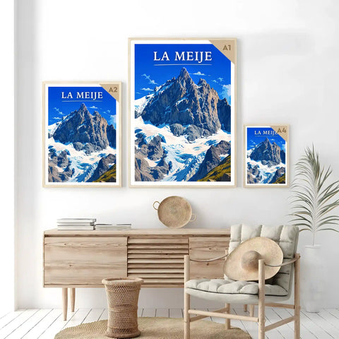 Affiche - La Meije