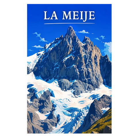 Affiche - La Meije