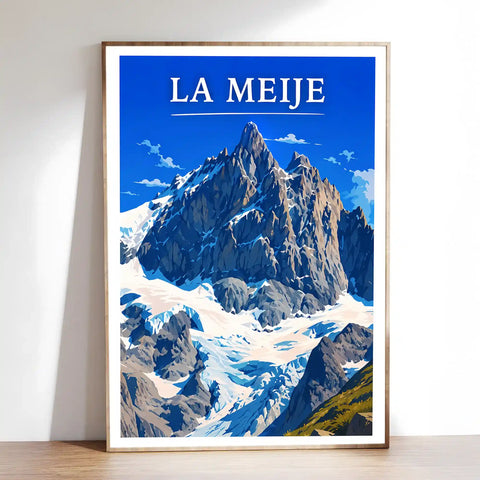 Affiche - La Meije