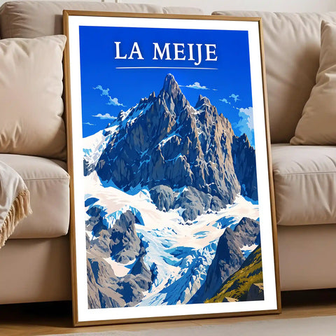 Affiche - La Meije