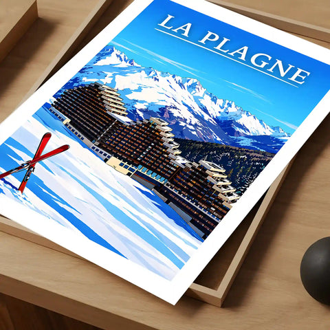 Affiche - La Plagne