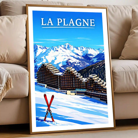 Affiche - La Plagne