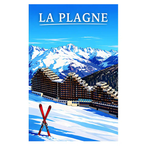 Affiche - La Plagne