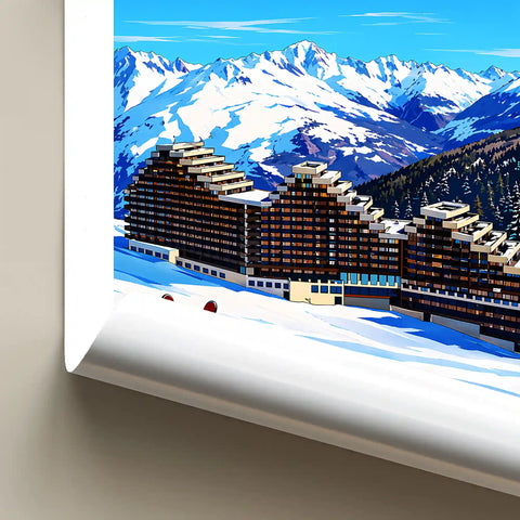 Affiche - La Plagne