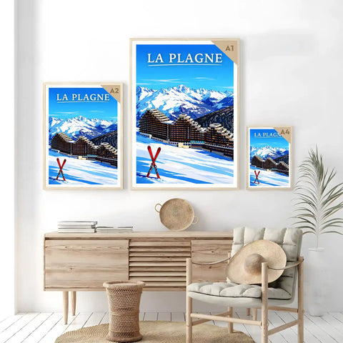 Affiche - La Plagne