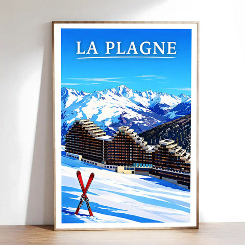 Affiche - La Plagne
